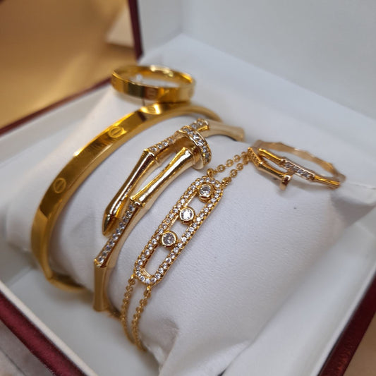 Trio Cartier-Clou Gold- Messika